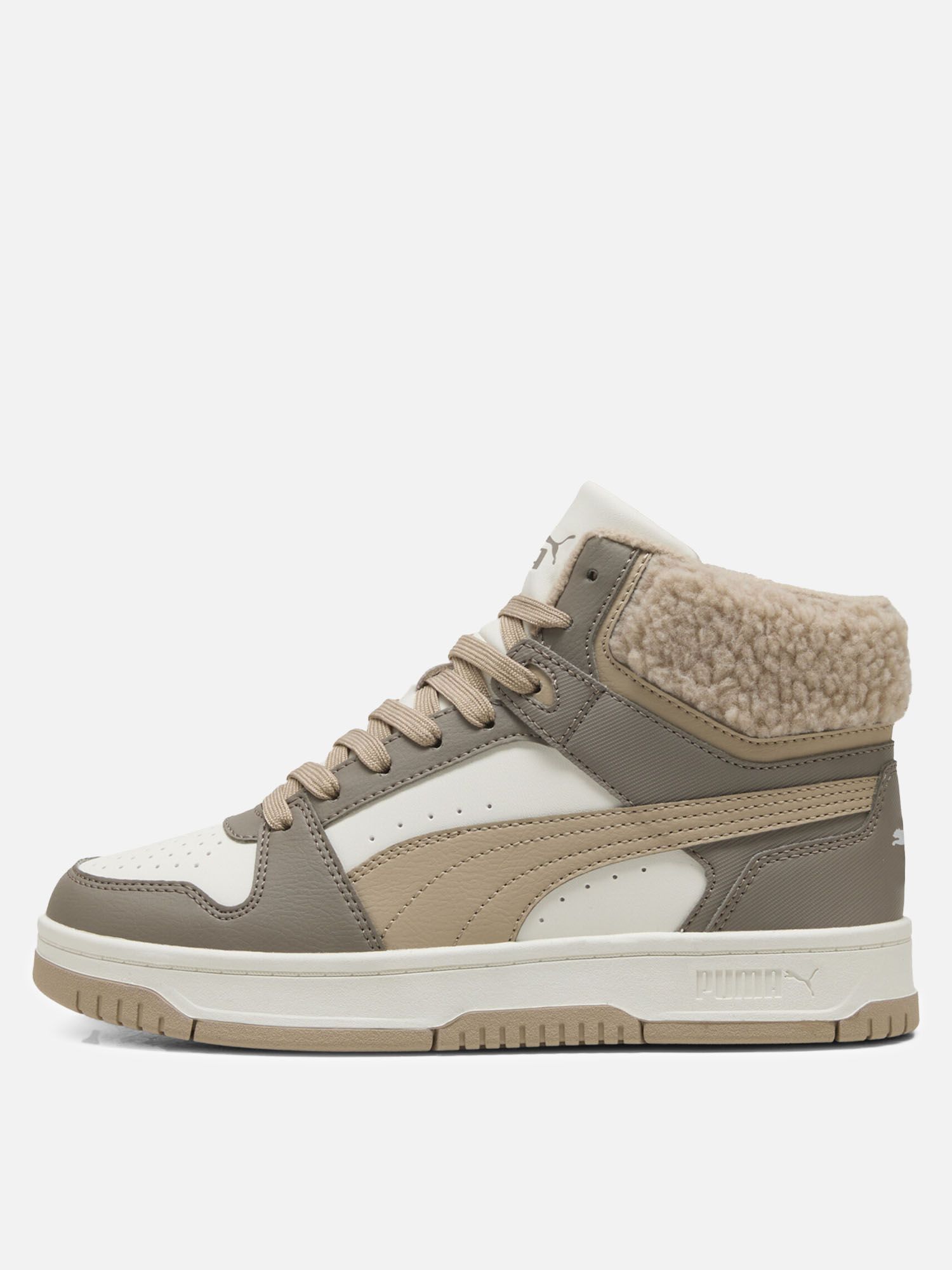 Подростковые кеды Rebound V6 Mid Jr Puma