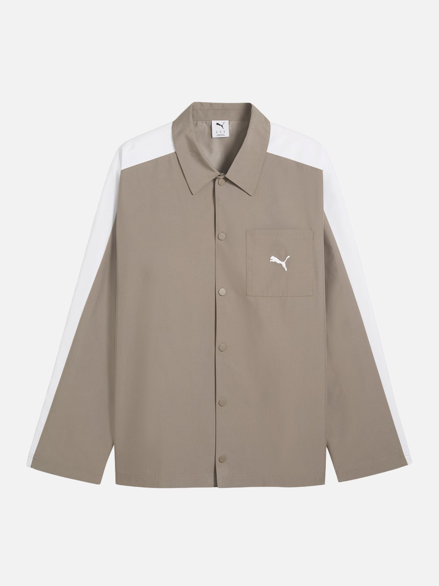Мужская рубашка PUMA T7 Relaxed Woven Overshirt