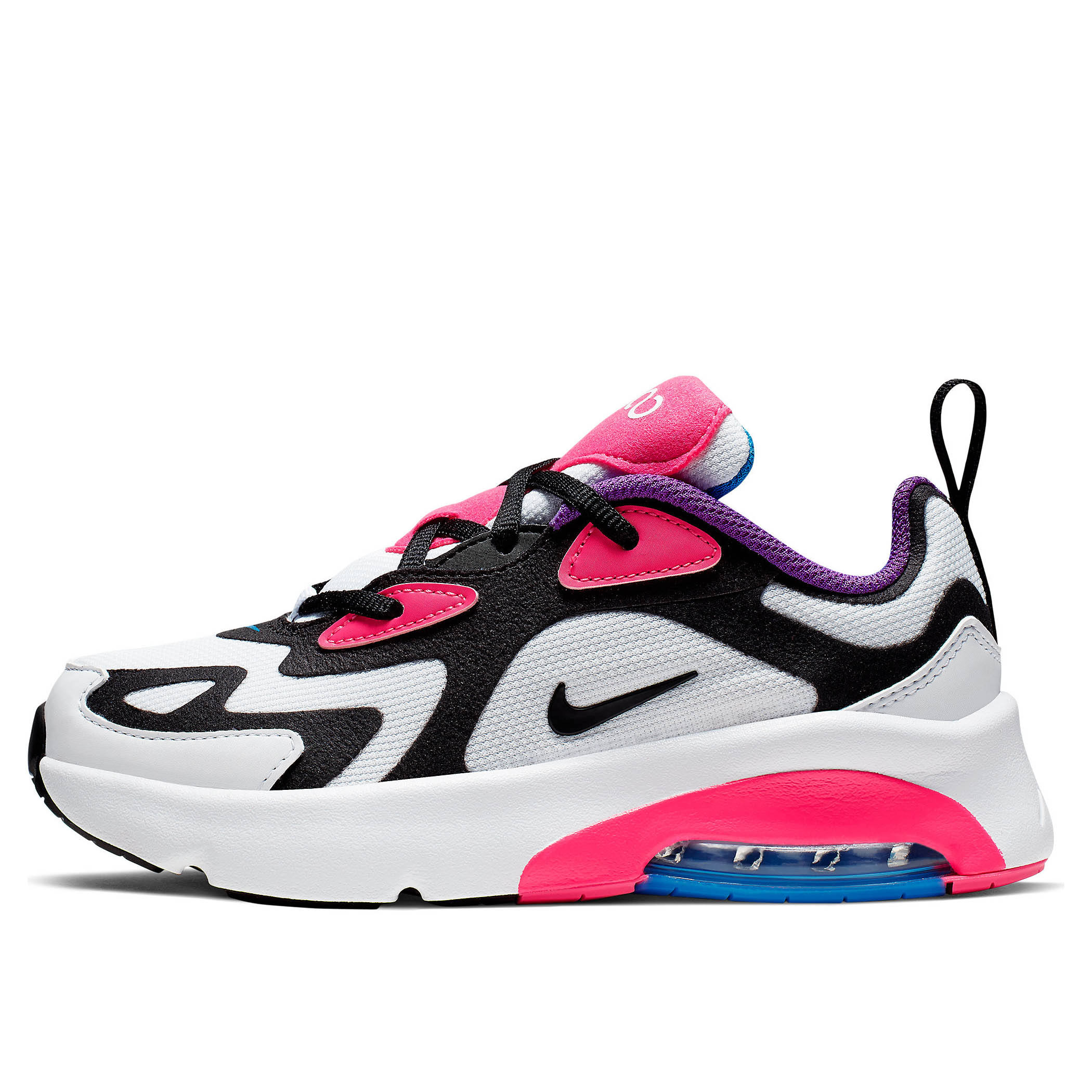 nike air max 200 pink and white