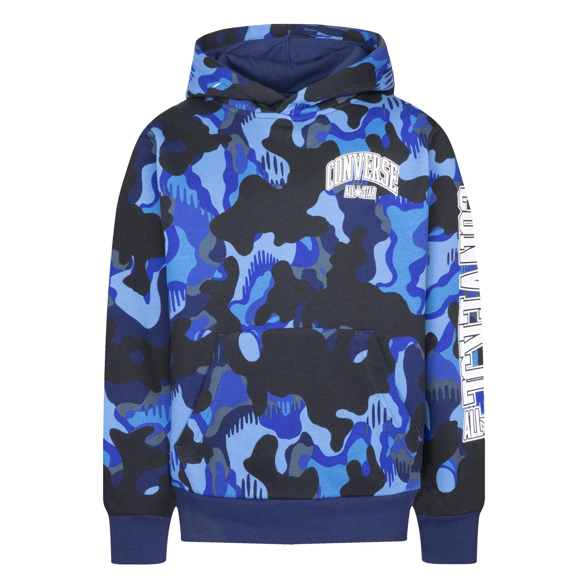 Подростковая худи Camo Aop Fleece Po Hoodie Converse