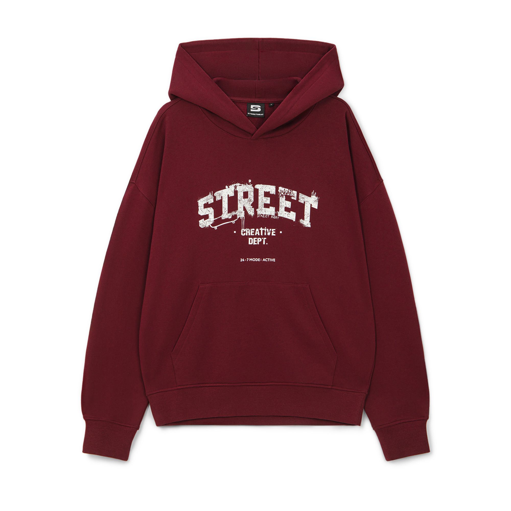 Мужсукая худи Graphic Print French Terry Hoodie