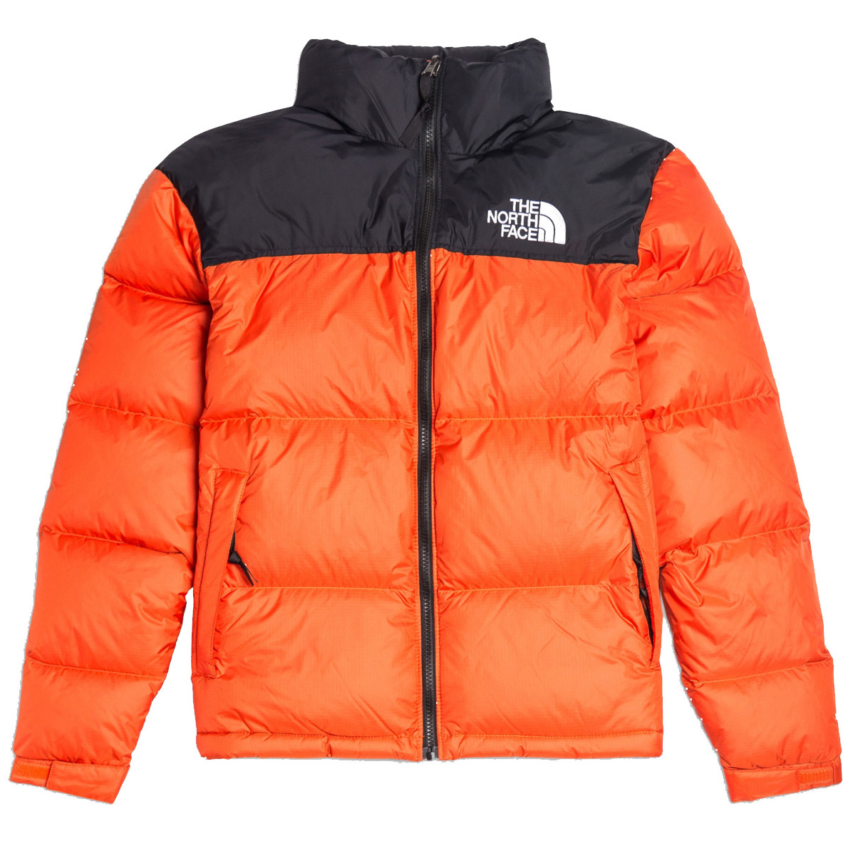 1996 retro nuptse jacket persian orange