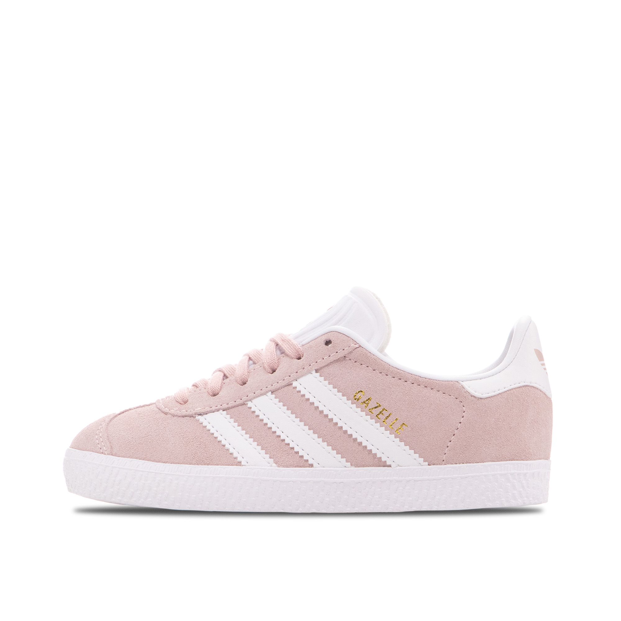 Детские кроссовки adidas Gazelle BY9548 Icey Pink / Cloud White / Gold ...