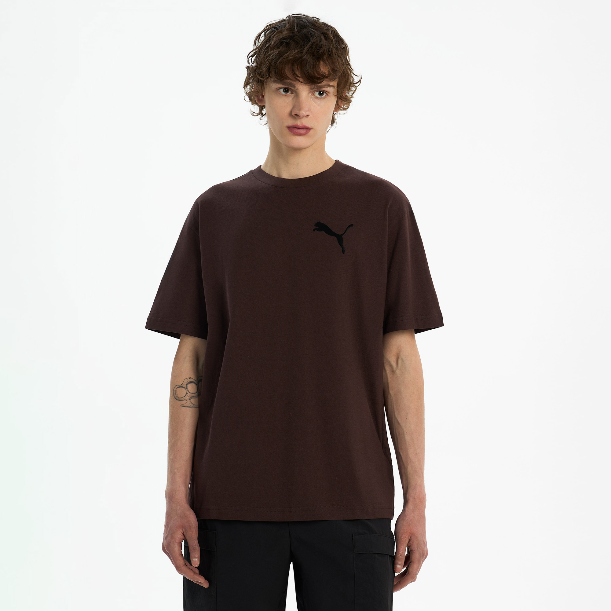 Мужская футболка Essentials Elevated Cat Logo Relaxed Tee