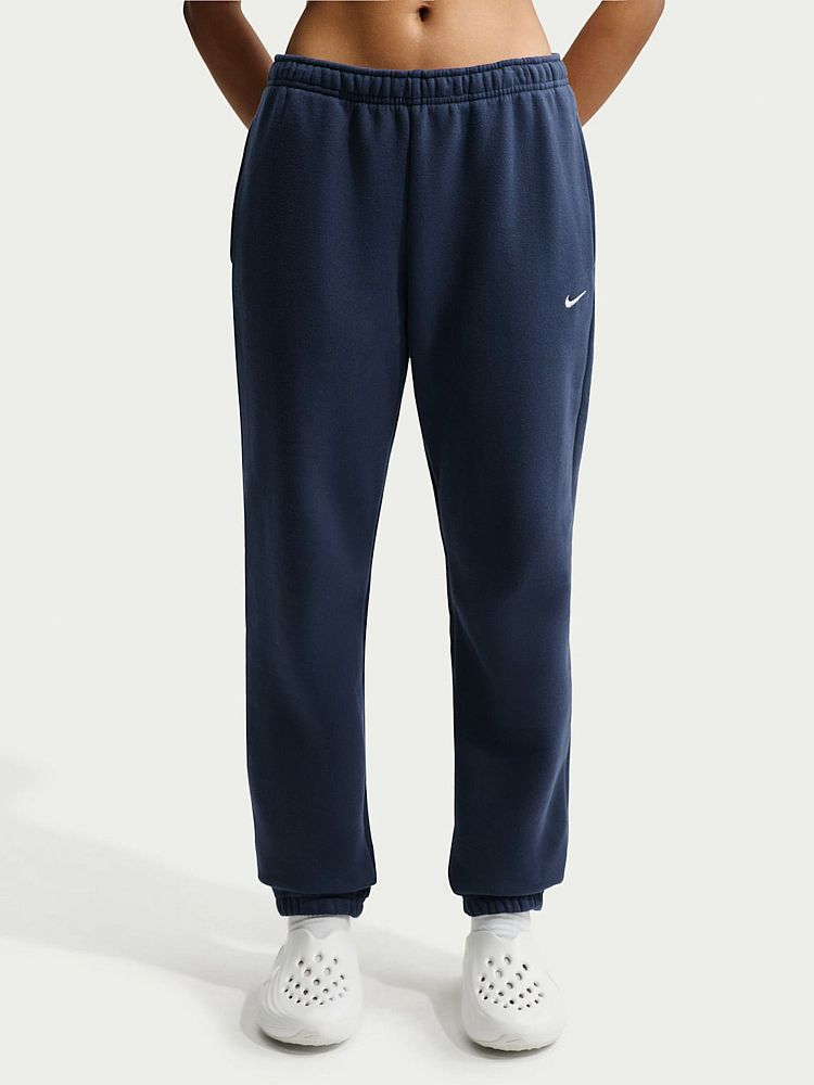 Женские брюки Studio Fleece Medium Weight Mid-Rise Cuffed Pants Nike