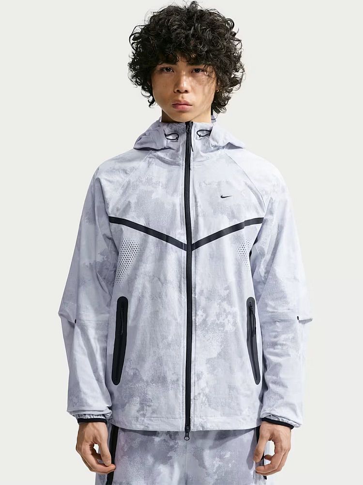 Мужская ветровка Tech Windrunner Dri-FIT Woven Full-Zip Jacket Nike