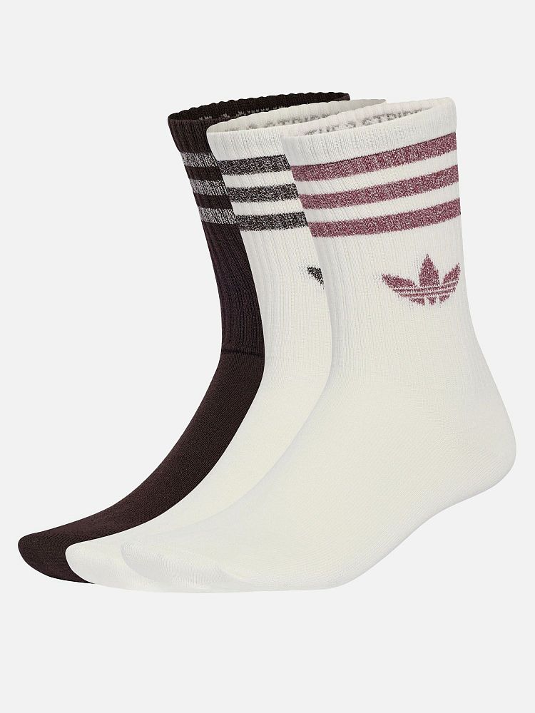 Носки 3 Stripes Glitter Crew Socks 3 Pairs Adidas