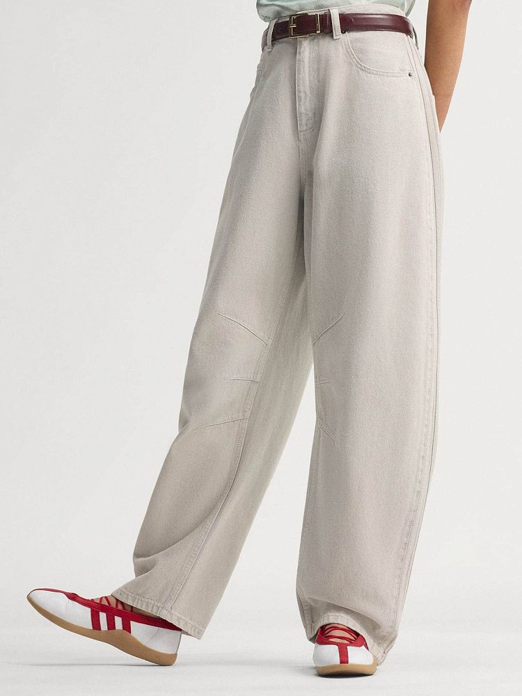Женские джинсы High Rise Barrel Leg Denim Pant Adidas