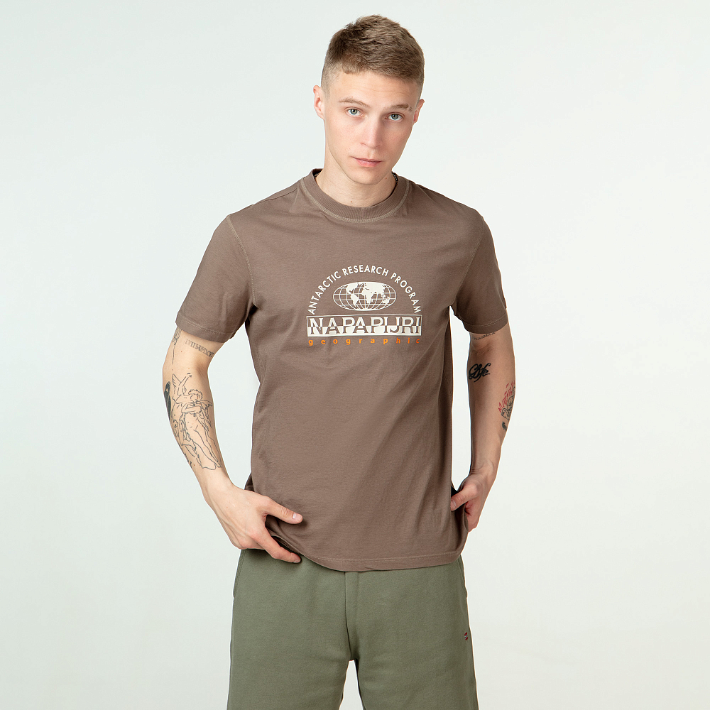 Мужская футболка Napapijri S-Macas Short-Sleeve