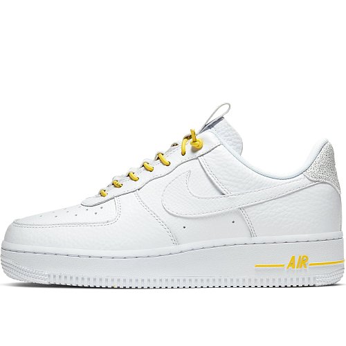 yellow black and white air force 1