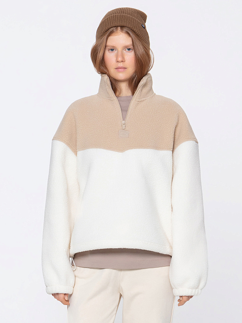 Женская флисовая кофта STREETBEAT Fleece Half-Zip Sherpa Anorak