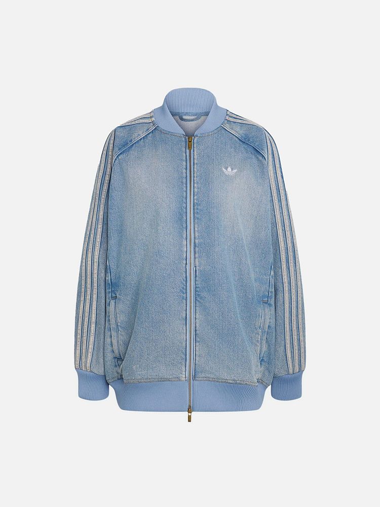 Джинсовая куртка Super Superstar Oversized Denim Tracktop Adidas