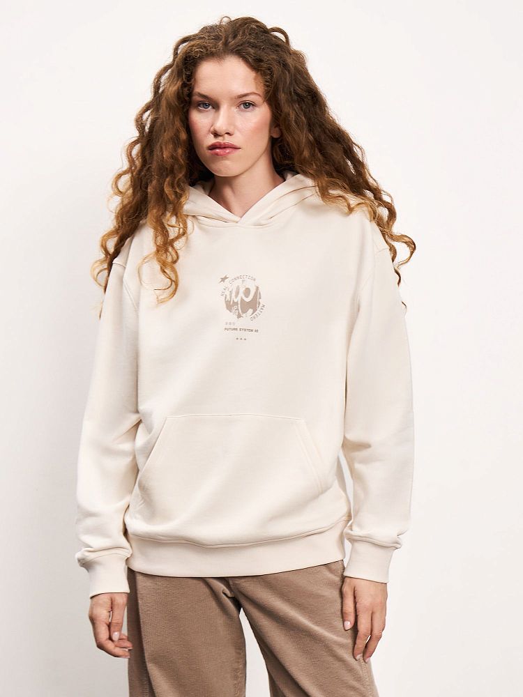 Женская худи Graphic Print French Terry Hoodie Streetbeat