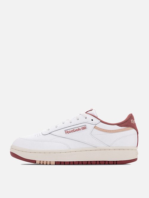 Женские кроссовки Reebok Club C Double 100074266 Белый купить в Москве ...