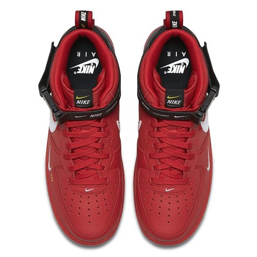 air force 1 lv8 high red