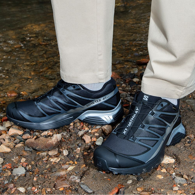 Мужские кроссовки Salomon XT-Pathway Gore-Tex 475775 Черный купить в ...