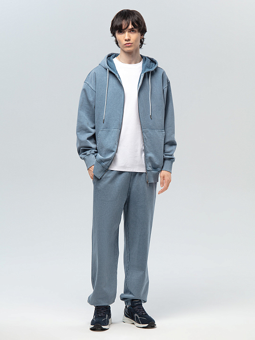 Мужская толстовка STREETBEAT Washed French Terry Full Zip Hoodie