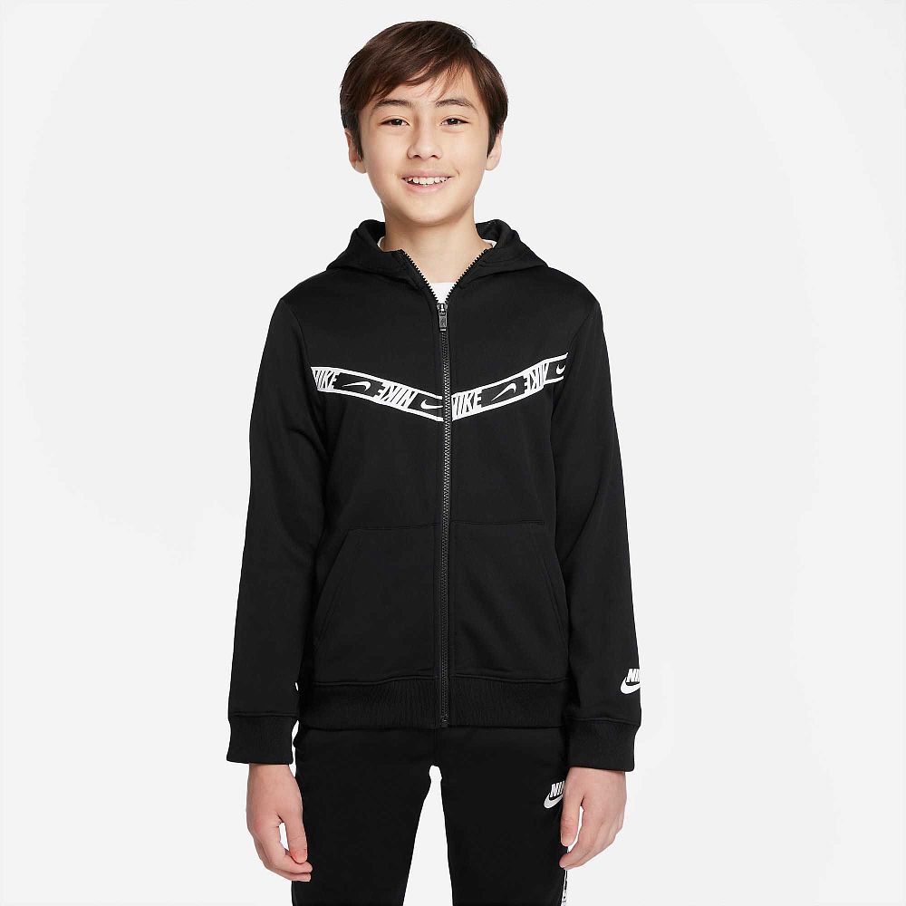 Подростковая толстовка Nike Sportswear Repeat Full Zip Hoodie