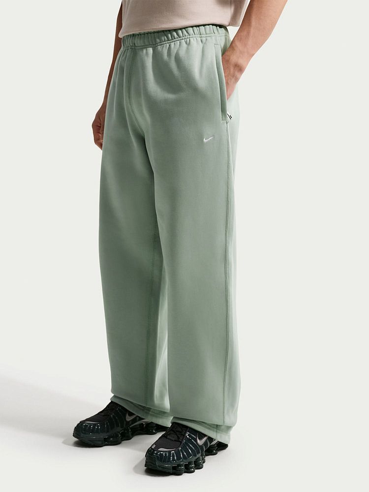 Мужские брюки Solo Swoosh Fleece Open-Hem Trousers Nike