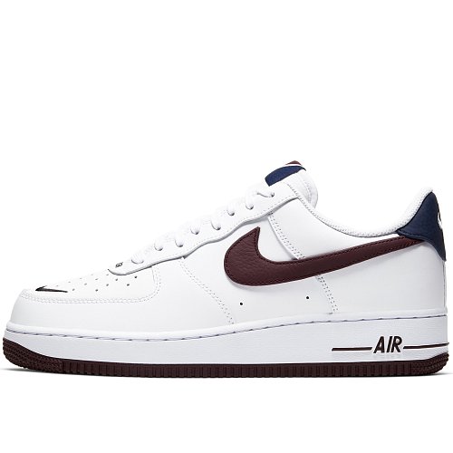 air force 1 white night maroon