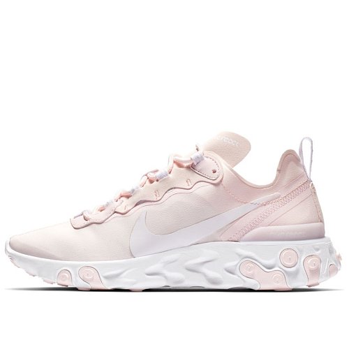 nike react element pink and white