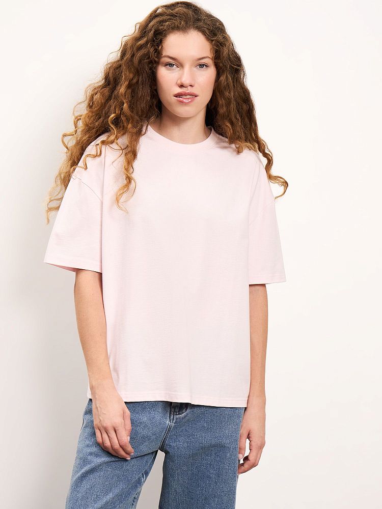 Женская футболка Oversize Basic Jersey Tee