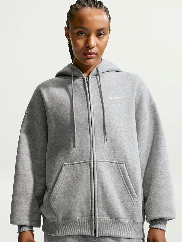 Женская толстовка Studio Fleece Medium Weight Oversized Full-Zip Hoodie